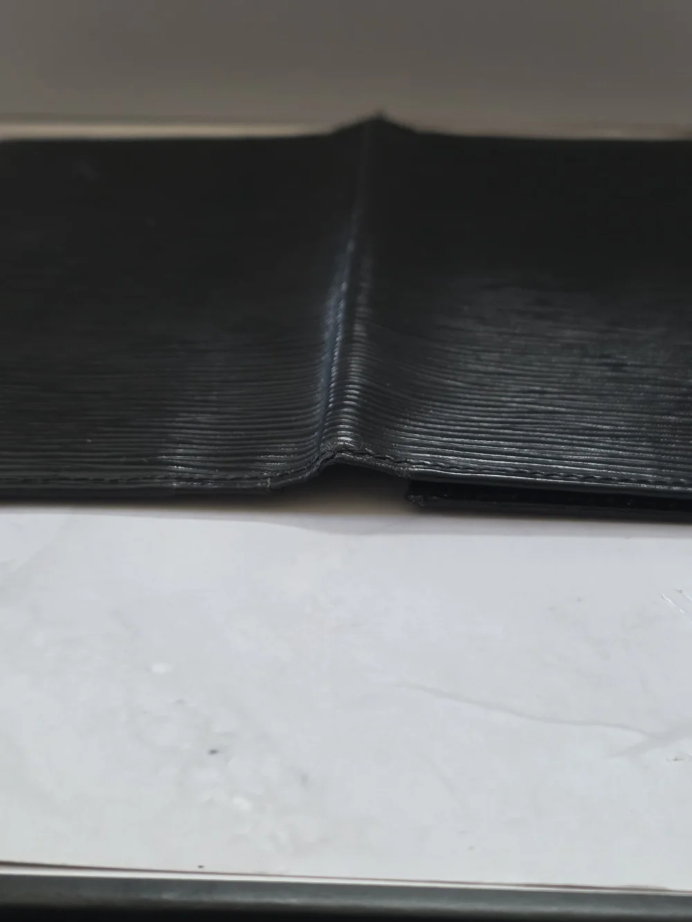 Louis Vuitton Brazza Wallet Black Epi Leather Long Bifold Organizer